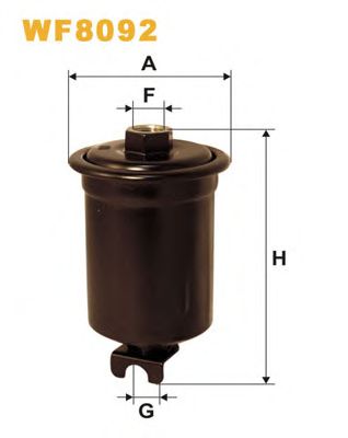 WIX FILTERS wf8092 -  Топливный фильтр